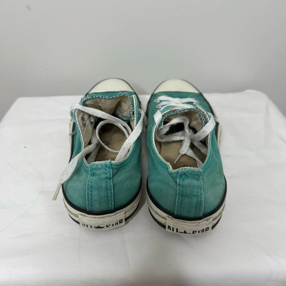 Converse All Star Size 7.5 Women’s Teal Sneakers - Picture 7 of 7